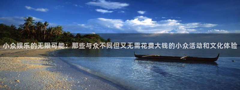 彩客网比分旧版：小众娱乐的无限可能：那些与众不同但又无需花费大钱的小众活动和文化体验