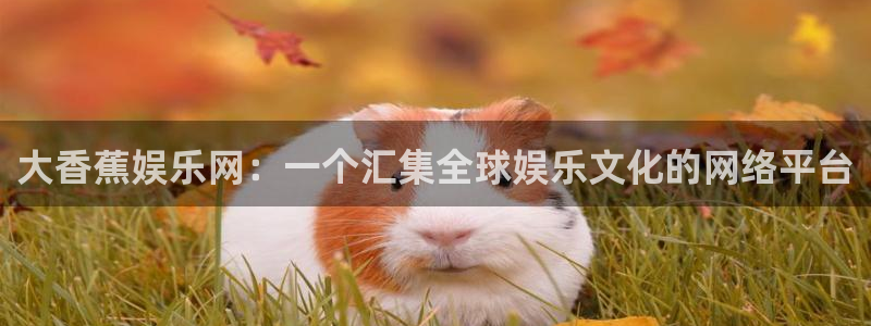 彩客网竞彩网：大香蕉娱乐网：一个汇集全球娱乐文化的网络平台